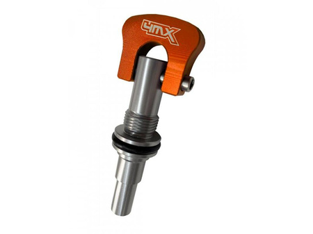 Accel promocja śruba regulacyjna napięcia sprężyny zaworu wydechowego ktm sx 85 '18-20, 125/150 '16-20, 250 '03-20, exc 250/300 '04-18, husqvarna tc 85 '18-20, tc 125 '16-20, tc 250 '14-20, te 250/300 '11-18, tx 125/300 '17-19 kolor pomarańczowy