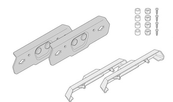 Mocowanie Kufrów Bocznych (Zapięcie) Monokey K-Venture ( Komplet Na Dwie Strony )