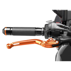 Regulowana Dźwignia Hamulca 2.0 Puig (Z Zawiasem, Wymaga Adaptera) Pomarańczowo-Pomarańczowa