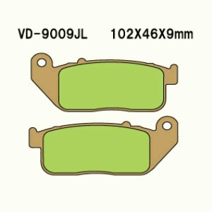 Klocki hamulcowe vesrah  vd-9009jl