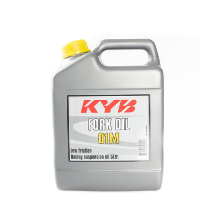 Kyb (kayaba) olej do teleskopów (amortyzatorów) kyb 01m oil - fork front, khl15-11, sae 5w, 5l kyb ff oil 01m