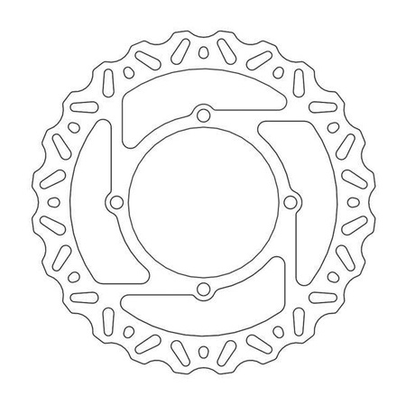 Tarcza hamulcowa przód kawasaki kx 125/250 '06-14, kxf 250/450 '06-14 wave