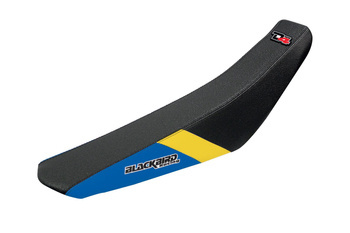 Pokrowiec/poszycie na siedzenie husaberg fe/f'09-'12 dream 4 kolor czarny/niebieski/żółty