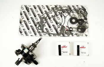 Wiseco wał korbowy honda crf 450r '09-'10 (z łożyskami i uszczelniaczami na wał oraz kompletem uszczelek na dół silnika)