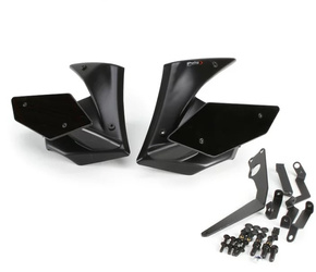 Boczne Spoilery Dociskowe Puig Do Kawasaki Z900 17-21 Czarne