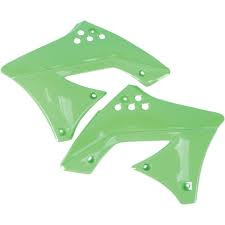 Osłony chłodnicy kawasaki kxf 250 '09-'11 kolor zielony