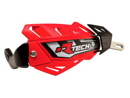 Osłony rąk (handbary) flx motard/rally alu kolor czerwony (bez mocowań) - patrz kitmount003 lub kitmount005