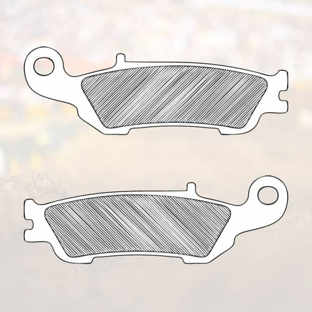 Klocki hamulcowe kh450 off road yamaha yz/yzf przód sinter metal (spiek metaliczny)