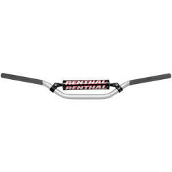 Kierownica 7/8 cala (22mm) mx handlebar silver/grey rc padded kolor srebrny/szary z gąbką