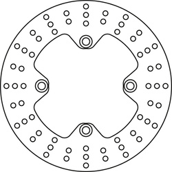 Tarcza hamulcowa przód honda cb 250 two fifty 92-05, tył - honda transalp xl-v 600/650 91-07, transalp xl-va 700 08-13, cb 750 sf 92-03