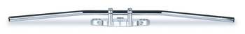 Kierownica stalowa 22mm dragbar long chromowana połysk