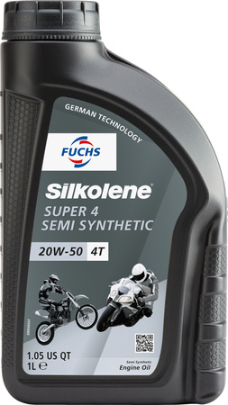 Olej Silnikowy Fuchs Silkolene Super 4t 20w50 1l