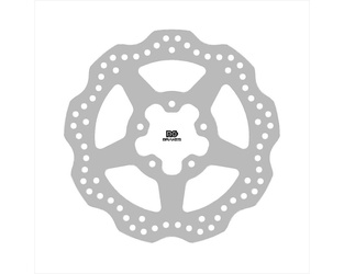 TARCZA HAMULCOWA PRZÓD APRILIA SCARABEO125/150/200 '99-'03, SPORTCITY 125/200/250/300 '04-'13, SCARABEO 200/300/500 '06-'16, PIAGGIO MENDELEY 125/150 '125/150 '16-'23 (260X60X4MM) (5X8,25MM) WAVE