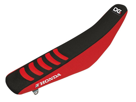 Pokrowiec/poszycie na siedzenie honda crf 250r '04-'09, crf 250/450x '04-'16 double grip 3 kolor czarny/czerwony