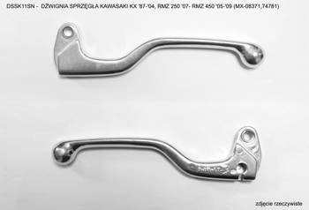 Dźwignia sprzęgła kawasaki kx '87-'04, rmz 250 '07- rmz 450 '05-'09 (mx-08371,74781)