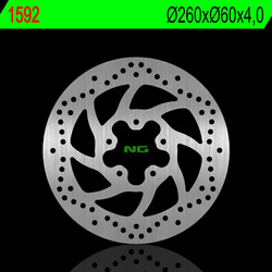 Tarcza hamulcowa przód piaggio medley 125/150 16-18 (260x60x4,0mm) (5x8,5mm)