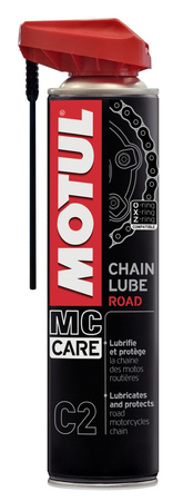 Zestaw Motul Chain Care Kit C1 + C2 + szczotka do czyszczenia łańcucha