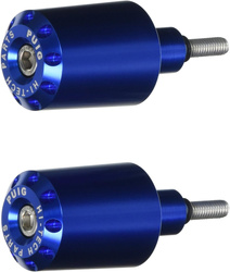 Ciężarki / Końcówki Kierownicy Długie Puig Do Kawasaki Ninja 650 / Z650 Niebieskie