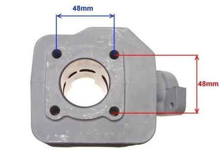 Cylinder kompletny skuter Peugeot Vivacity Speedfight 50 AC Cermiaczny
