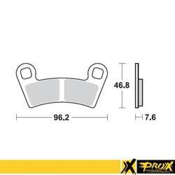 Klocki hamulcowe kh456 polaris 450/525 outlaw '08-11 przód
