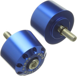 Ciężarki / Końcówki Kierownicy Krótkie Puig Do Triumph Street Triple 13-16 Niebieskie