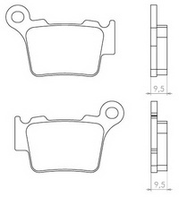 Klocki hamulcowe kh368 ktm sx/exc 04-16 tył (ft 3056)