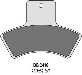 Klocki hamulcowe kh270 quadzilla - zastępują db2410mx-d oraz db2410qd-d