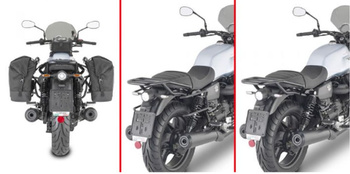 stelaż pod torby (sakwy) boczne szybkiego montażu remove-x moto guzzi v7 stone '21