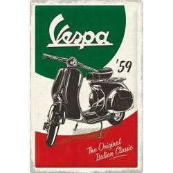 Tablica plakat 40X60 Vespa The Italian Class 24014