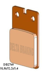 Klocki hamulcowe przód kh99 aprilia tr 125/260 '86-'88, benelli devil/spri50 '92-, malaguti evolution/raid 50 '91-, rst 50 '87-, fantic tria