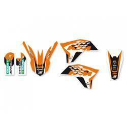 Komplet naklejek (oklein) ktm sx 65 '09-'15, dream 4 kolor pomarańczowy/czarny