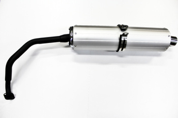 Tłumik power force gy6 aluminiowy 125 ccm  tut000319