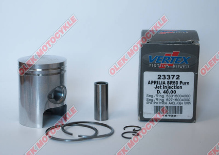 Vertex tłok aprilia 50 skuter  sr50 41,00 mm (+1,00 mm)