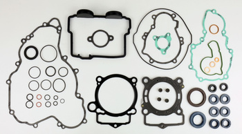 Athena komplet uszczelek ktm excf 250 '14-'16, husqvarna fe 250 '14-16 (z uszczelniaczami silnikowymi)