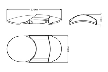 Błotnik Przedni Puig Z Frezowanego Aluminium Do Kawasaki Vulcan S 15-21 Czarny