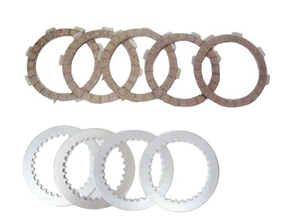 TARCZE, PRZEKŁADKI I SPRĘŻYNY SPRZĘGŁOWE (KOMPLET) KAWASAKI KX 60 '85-'03, SUZUKI RM 60 '03, (DRC7) (EBS4438)