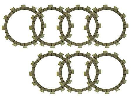 Psychic tarcze sprzęgłowe yamaha wr 250r/x '08-'15' yz 125 '91-'92, wr 250r/x '08-'15 (f2815) (ebs2319)