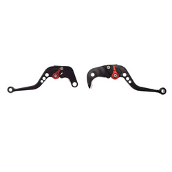 Dźwignia hamulca i sprzęgła do Suzuki GSXR czarna komplet