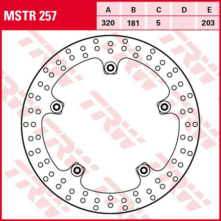 Tarcza hamulcowa przód bmw f 800gt '13-, s 1000r '13-, s 1000rr '09-'18, k 1200s '07-'09, k 1300gt '09-'11, k 1300r/s '09-'15, k 1600b '17-,