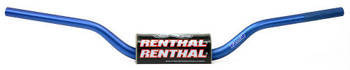 Kierownica 1,1/8 cala (28,6mm) mx fatbar blue cr high/ricky johnson kolor niebieski z gąbką