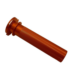 Rolgaz aluminiowy bez łożyska ktm sxf 250/350/450 '16-20,ktm 300 tpi '18-'22, husqvarna 300 tei txi 300  excf 250/350/450/500 '17-20, husqvarna fc 250-450 '16-20, fe 250-501 '17-20, fx 350/450 '17-20 kolor pomarańczowy (79002014100)