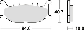 KLOCKI HAMULCOWE TRW MCB666SV