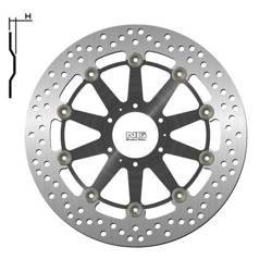 Tarcza hamulcowa przód honda xl 1000v 99-13, cb 1100ex / a14-18 (296x62x5mm) (6x6,5mm) pływająca (środaluminiowy)