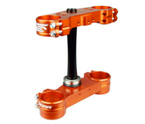 Racing Półki Zawieszenia Przedniego Ktm 125 - 450 Sx / Sxf '23-'24 125 - 450 Xc / Xcf '23-'24 Exc Excf Xcw Xwf '24 Husqvarna 125-450 Tc/Fc/Tx/Fx '23-'24 Kolor Pomarańczowy