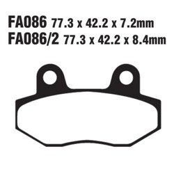 Klocki hamulcowe Hyosung GT 125 GT 650 ST700 XRX