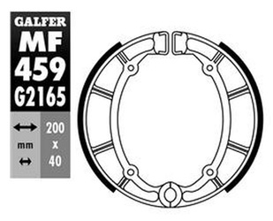 Szczęki hamulcowe tył sh515 yamaha xj 650 '80-'88, xj 650 seca turbo/xj 750 '81, xv 1000 '81-'85, xv 1100 '86-'98, xv 535 virago '87-98, xvs
