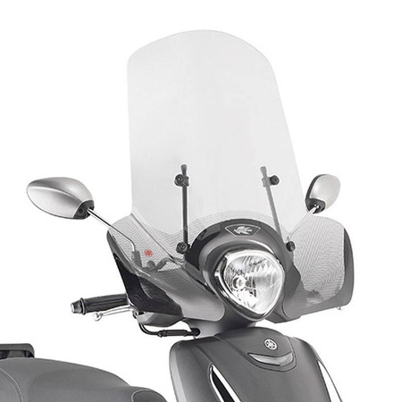 Szyba yamaha d'elight 125 '21, 49,5 x 65,5 cm przezroczysta - potrzebne mocowanie a2154ak