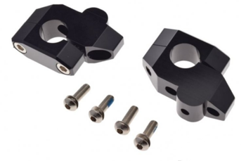 Adapter podwyższenie kierownicy motocykl 22 mm 7/8 26 mm przesunięcie 20 mm