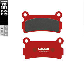 Klocki hamulcowe kh164 trial