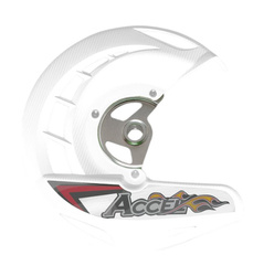 osłona tarczy hamulcowej przód yamaha yz/yzf '14-'16 wrf '14-'16kolor biały (fdg-06wh) - promocja